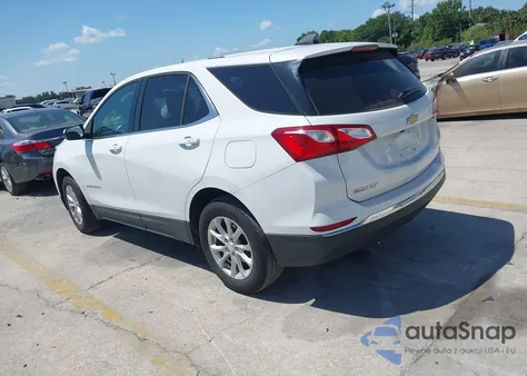 2018 Chevrolet Equinox Lt из США, поврежденный, VIN 3GNAXJEV2JS572666